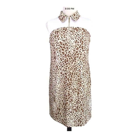 Chico's Dresses & Skirts - 1481 Chicos Dress 3 Zenergy Golf Sleeveless Animal Print Cheetah Leopard XL